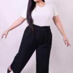 GRETA GARBO black plus trousers