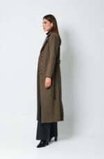 Wool Cashmere Coat -Warm Whisper - Image 4