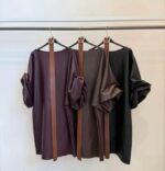 The Miley Dress – One Size Δερμάτινο Φόρεμα με Φουσκωτά Μανίκια (S-XL) - Image 3